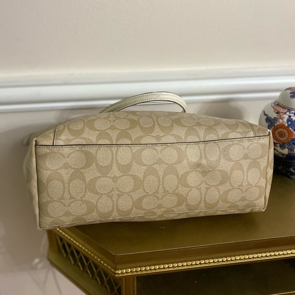 Coach signature Zip Top Tote Bag - Picture 8 of 11